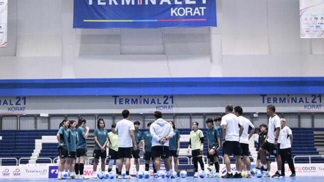 ฟุตซอลหญิงไทย ลงซ้อมครั้งสุดท้ายเตรียมประเดิมเกมแรก ชิงแชมป์อาเซียน