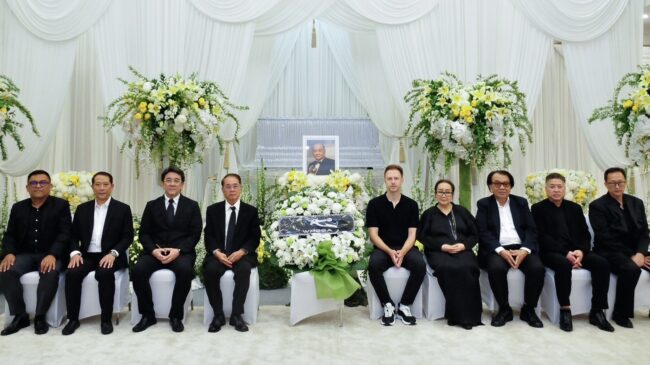 มือ1โลก’จัดด์ทรัมป์’ร่วมงานอาลัย ‘บิ๊กสิน’