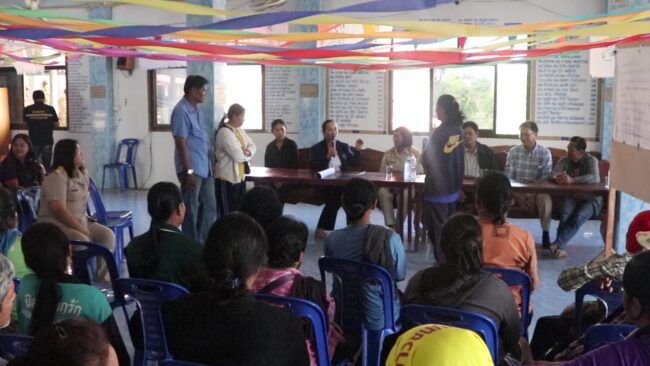 อบต.บางเคียน จัดเวทีประชาคม