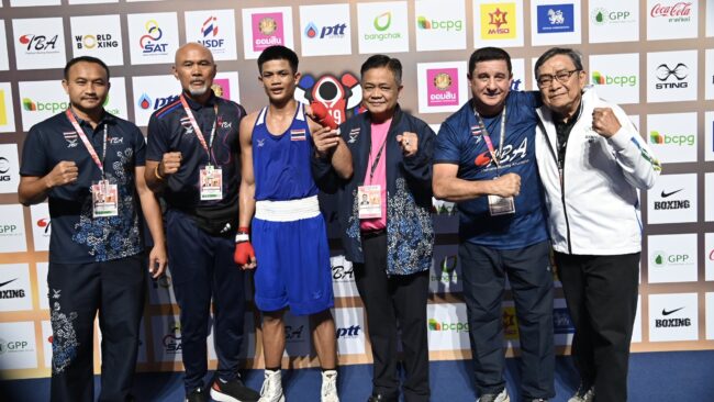 ศิวา ฟอร์มสวย ไล่ถลุงนักชกญี่ปุ่นขาดลอย เข้าชิงเหรียญทอง มวย U19 ฟิวเจอร์สคัพ