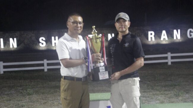 พล.อ.สมควร ทองนาค เป็นประธานพิธีปิดและมอบรางวัล ในการแข่งขันกีฬายิงปืน “HUA HIN IDPA Championship 2026”