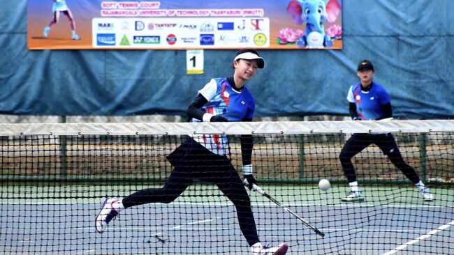 ซอฟท์เทนนิส ม.ไชนีสไทเป ประเภทคู่สุดแกร่งทั้งชาย-หญิง