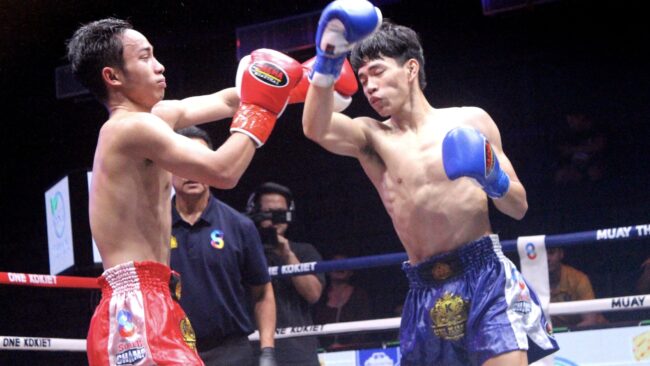 มวยรอบสากล ก่อเกียรติมุ่งแชมป์เปี้ยนโลก”พร้อมความมันส์ในการชกระดับ 50 องศาในรายการ “มวยไทย SUPER CHAMPS”