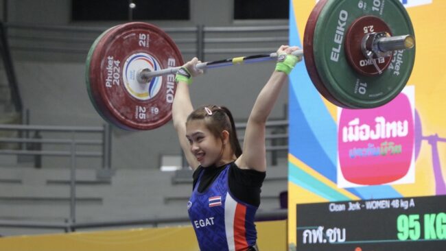 เขมิกา-วิทูรย์“ กวาดคนละ 3 เหรียญทอง เปิดฉากศึก EGAT ยกน้ำหนักชิงชนะเลิศแห่งประเทศไทย ประจำปี 2569 ระดับประชาชน