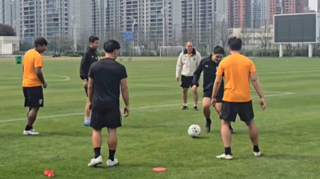 ทีมชาติไทย U23 ซ้อมเข้ม ก่อนชน เกาหลีเหนือตัดสินแชมป์