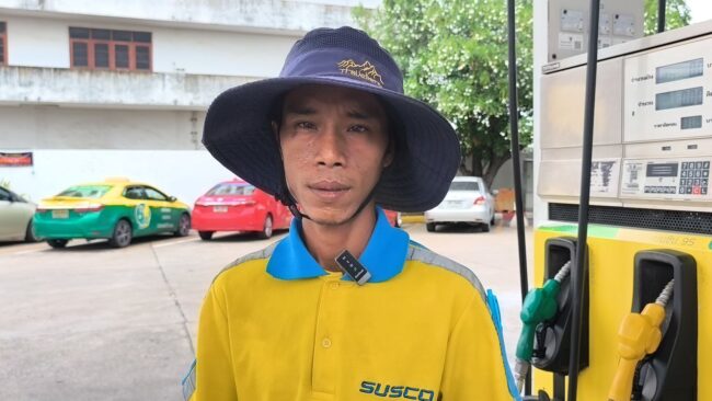 ลูกค้าเติมน้ำมันไม่จ่ายเงิน