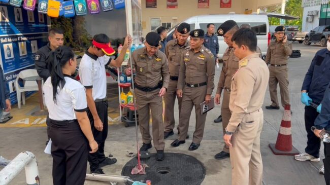 บิ๊กหวาน นำทีมบุกตรวจปั๊ม