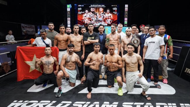 พร้อมตะบัน”ขุนพลกำปั้นที่จะขึ้นชกในรายการ “THE FIGHTER EVOLUTION”