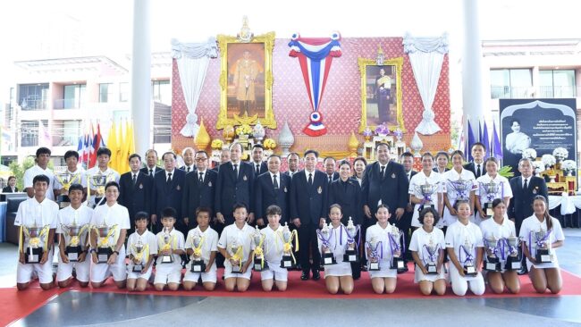 อริยพล – จิณห์นิภา ได้ครองถ้วยพระราชทาน  เทนนิสเยาวชนประเทศไทย ครั้งที่ 64 ปี 2569