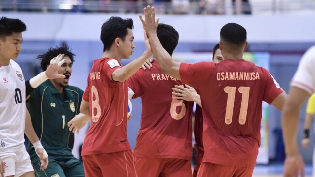 ล้างตาสำเร็จ ฟุตซอลไทยแซงชนะอินโดนีเซีย 2-1 ซิวแชมป์อาเซียนสมัยที่ 17