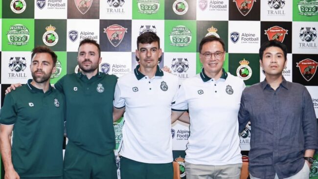 พัฒนาฟุตบอลระดับมืออาชีพจากสเปนสู่ไทยครั้งแรก