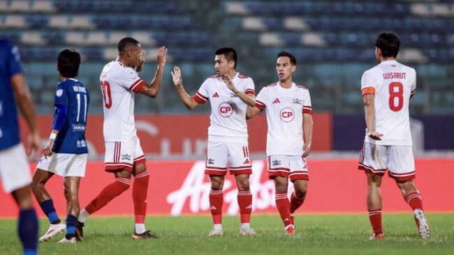 แข้งเทพ บุกมาเสมอ สวายเรียง เอฟซี 1-1