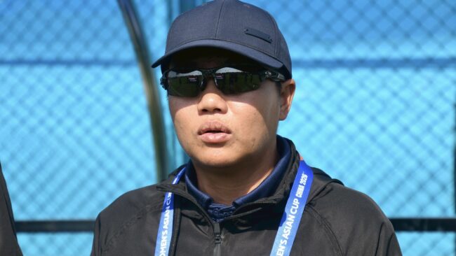 “ธิดารัตน์ วิวาสุขุ” ให้สัมภาษณ์หลังการแข่งขันฟุตบอลหญิงชิงแชมป์เอเชียรุ่นอายุไม่เกิน 17 ปี นัดที่สอง