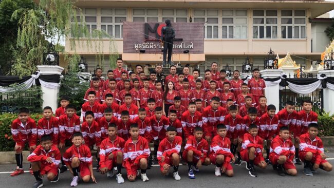 ห้องเรียนอัจฉริยภาพทางด้านฟุตบอล ตามโครงการ “หนึ่งใจ…ให้กีฬา”