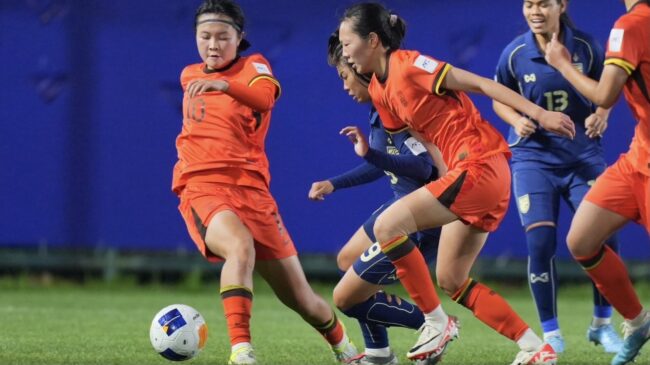 ฟุตบอลหญิงไทย U17 พ่าย จีน 0-6 จบที่ 3 กลุ่มเอ ลิ่วรอบแปดทีมสุดท้าย