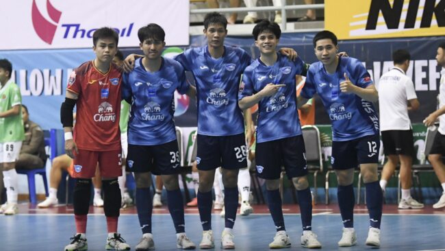 อภิวัฒน์ แจ่มเจริญ เบิ้ล 2 ลูก พา บลูเวฟ ชลบุรี กระทุ้ง สุราษฎร์ธานี 6-2 ศึก MEA ฟุตซอลไทยลีก 2026
