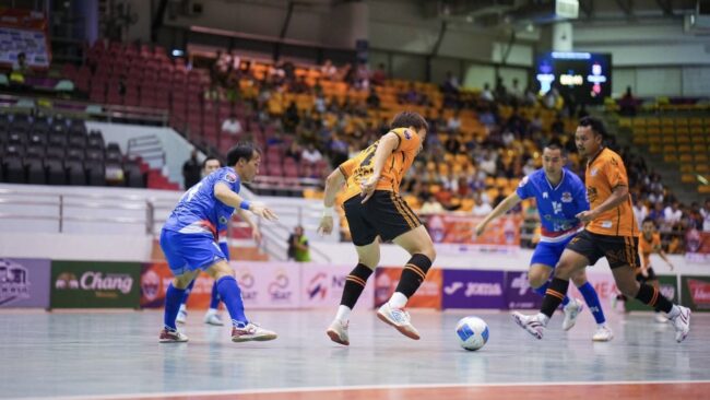 ราชนาวี รัวแซง 3 ลูก บุกดับ นครราชสีมา เจที ทรัค 4-3 ศึก MEA ฟุตซอลไทยลีก 2026 นัดที่ 3