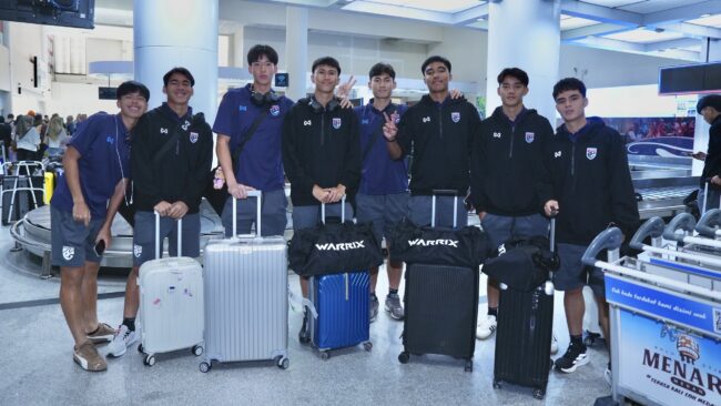 𝐀𝐫𝐫𝐢𝐯𝐞𝐝 𝐢𝐧 𝗜𝗻𝗱𝗼𝗻𝗲𝘀𝗶𝗮, 𝗿𝗲𝗮𝗱𝘆 𝗳𝗼𝗿 𝗯𝗮𝘁𝘁𝗹𝗲.👊🏻⚽️🇹🇭