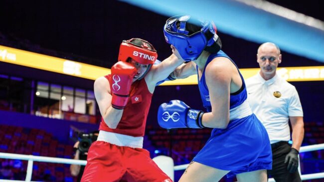 ณัฐนิชา ประเดิมสวย-จุฑามาศ ร่วง ศึกมวย World Boxing Cup ที่กุ้ยหยาง