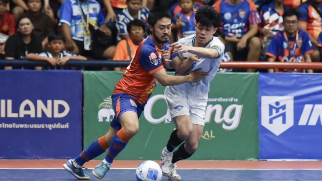 ฉลามบลูเวฟ บุกเฮ3 แต้ม! แซงชนะ การท่าเรือ 2-1 บิ๊กแมตช์ MEA ฟุตซอลไทยลีก 2026