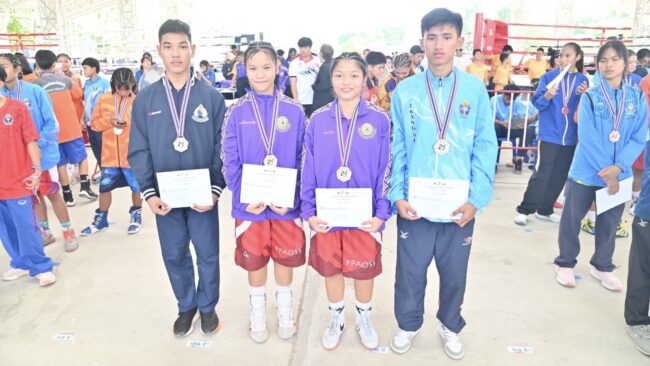 วีรภัทร์”ควง”วริศรา”ซิวนักมวยยอดเยี่ยม มวยยุวชนเยาวชนชิงแชมป์ประเทศไทยปี69