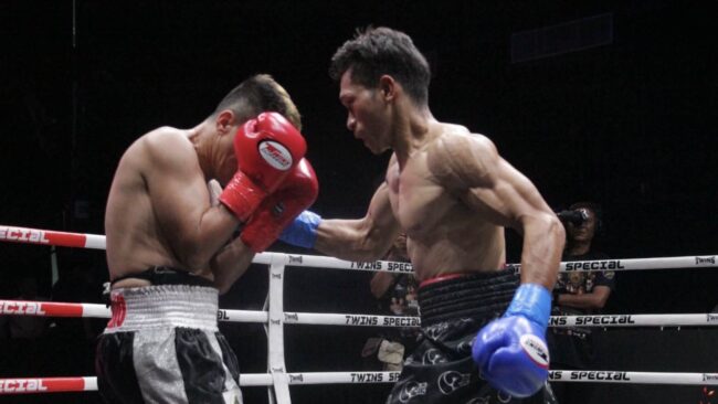 เจ๊ากันไป! “จิรพรรณ” กอดคอเสมอ “อัลเฟรด” ศึก “NARIS – HIGHLAND BOXING PROMOTIONS”