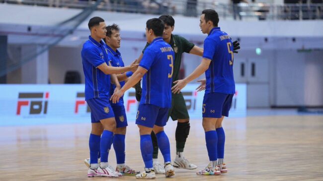 ฟุตซอลไทย ถล่ม นิวซีแลนด์ 6-0 ประเดิมศึกคอนติเนนทัล 2026
