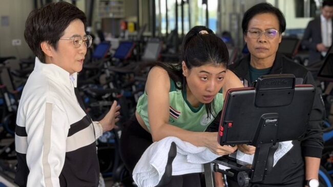 กกท. ทดสอบสมรรถภาพทางกายพระองค์หญิงในนามนักกีฬาขี่ม้าทีมชาติไทย
