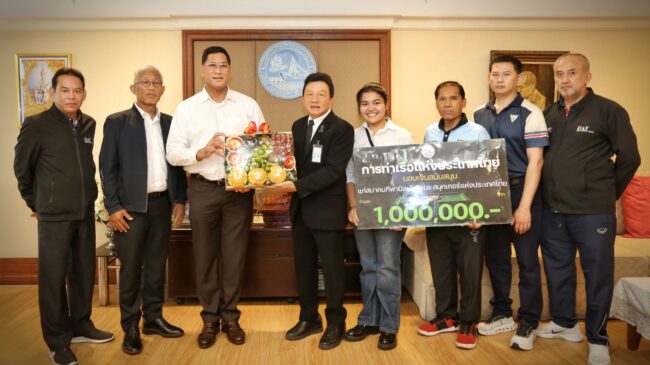 ท่าเรือฯหนุนสอยคิวเยาวชน1ล้าน ‘สุนทร’รับปากปั้นสร้างชื่อประเทศ