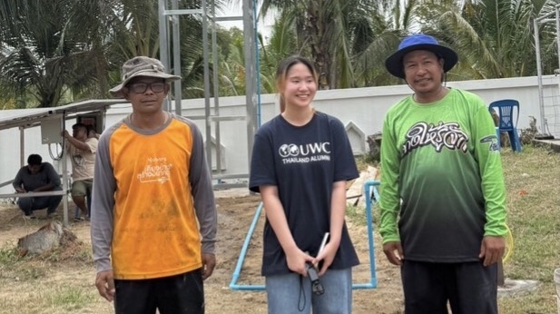 โครงการปั๊มน้ำบาดาลโซล่าเซลล์และหอถังสำหรับเก็บน้ำบาดาลแทนปั๊มน้ำคันโยกด้วยมือ
