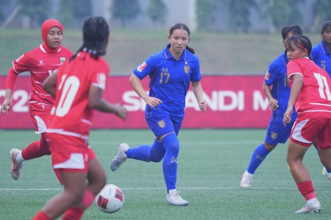 ฟุตบอลหญิงไทย U17 เอาชนะ อินโดนีเซีย บี 2-0 ประเดิมศึก Srikandi Merdeka Cup 2026