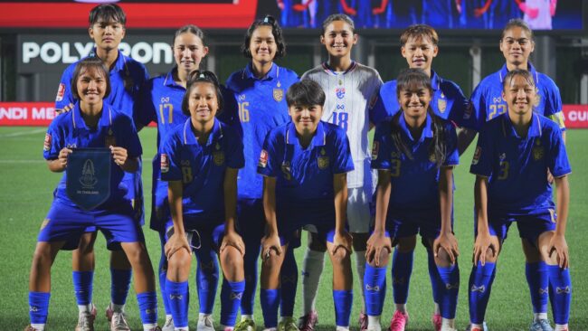 ฟุตบอลหญิงไทย U17 เอาชนะ จอร์แดน 2-0 คว้าชัยต่อเนื่อง Srikandi Merdeka Cup 2026