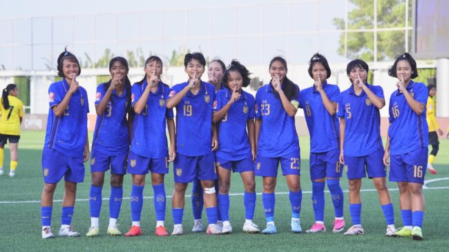 ฟุตบอลหญิงไทย U17 เอาชนะ มาเลเซีย 5-1 ลิ่วรอบชิงฯ Srikandi Merdeka Cup 2026