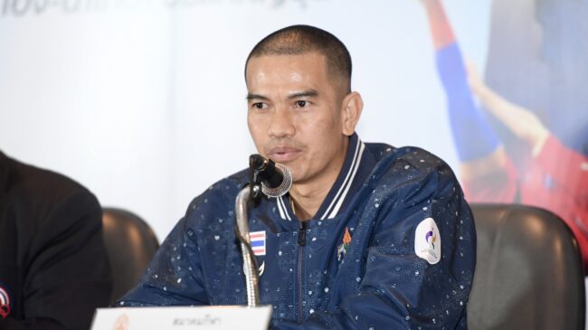 ตะกร้อยันกวาดแชมป์ทุกอีเวนต์ มีทเดอะเพรสเอเชียนเกมส์ 2026 ลั่นคว้าแล้ว 10 ทอง