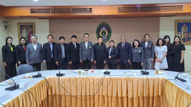 ประชุมคกก.ส่งเสริม ม.ราชภัฏ