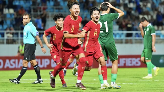 ทีมชาติไทย U20 เฉือน เติร์กเมนิสถาน U20 1-0 ลุ้นเข้ารอบนัดหน้า ศึกชิงแชมป์เอเชีย 2027 รอบคัดเลือก