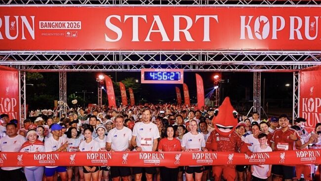 KOP RUN Bangkok 2026” ปลุกพลัง The Kop แน่นสนามราชมังฯ