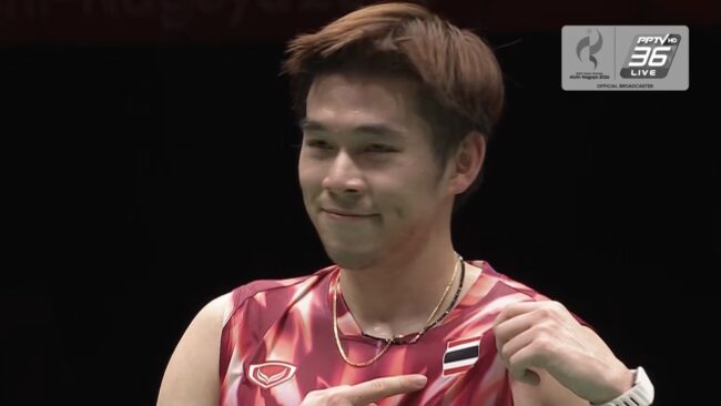 วิว กุลวุฒิ คว้าทองแบดมินตันชายเดี่ยวเอเชียนเกมส์ คนแรกของไทย