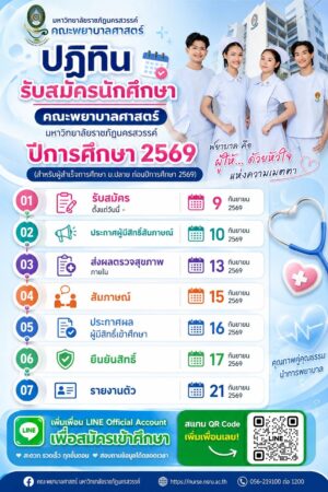 เปิดรับสมัครนักศึกษาใหม่