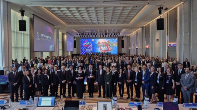 “สุรศักดิ์” ปลื้มยิมนาสติก จัดประชุมผู้นำ150 ชาติ ลั่นดันสู่ศูนย์กลางกีฬาโลก