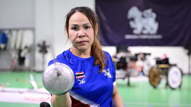 สายสุนีย์” นำทัพ 14 วีลแชร์ฟันดาบไทย ชิงทองเอเชียนพาราเกมส์ ญี่ปุ่น