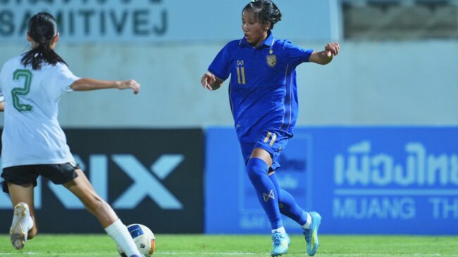 ฟุตบอลหญิงไทย U17 ถล่มมาเก๊า 9-0 แซงขึ้นจ่าฝูง ฟุตบอลชิงแชมป์เอเชีย รอบคัดเลือก