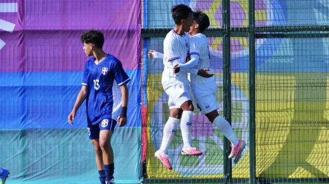 ทีมชาติไทย U15 เฉือน โดมินิกัน 3-2 ประเดิม FIFA U-15 World Cup & Festival 2026