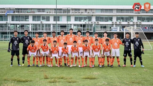 ชุมพล บัวงาม  กุนซือราชบุรี เอฟซี อคาเดมี่ U15 ชี้ความพร้อม 80%